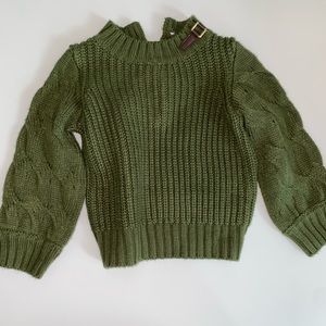 Janie and Jack Cable Sweater